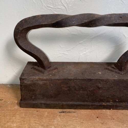 cast iron drop handle 4″ – antique finish 4013ai